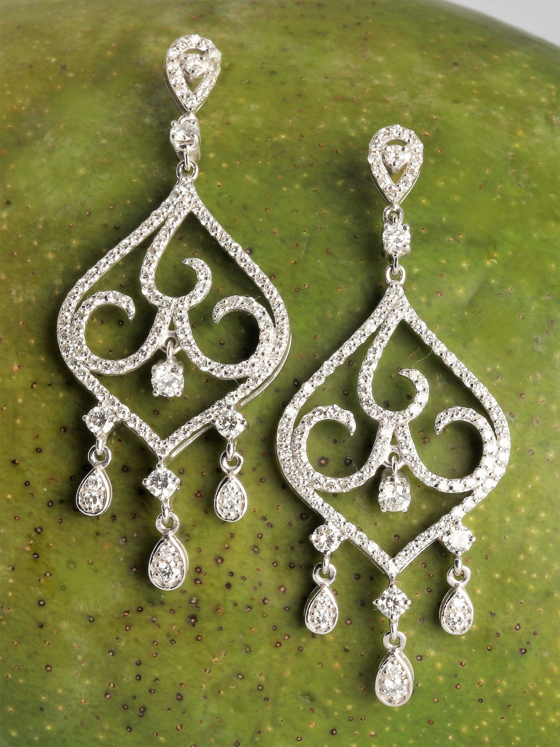 Boucles d'oreilles brillants
