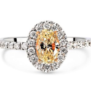 Solitaire brillant Fleur du printemps