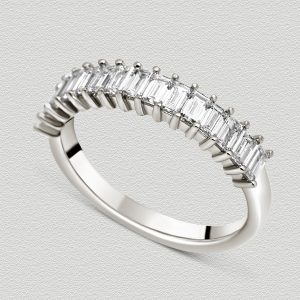 Demi-alliance brillants-barrette